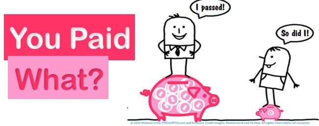 PMP exam cost price fees